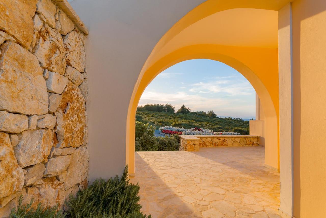 Grand View Villas Agia Markella Bagian luar foto