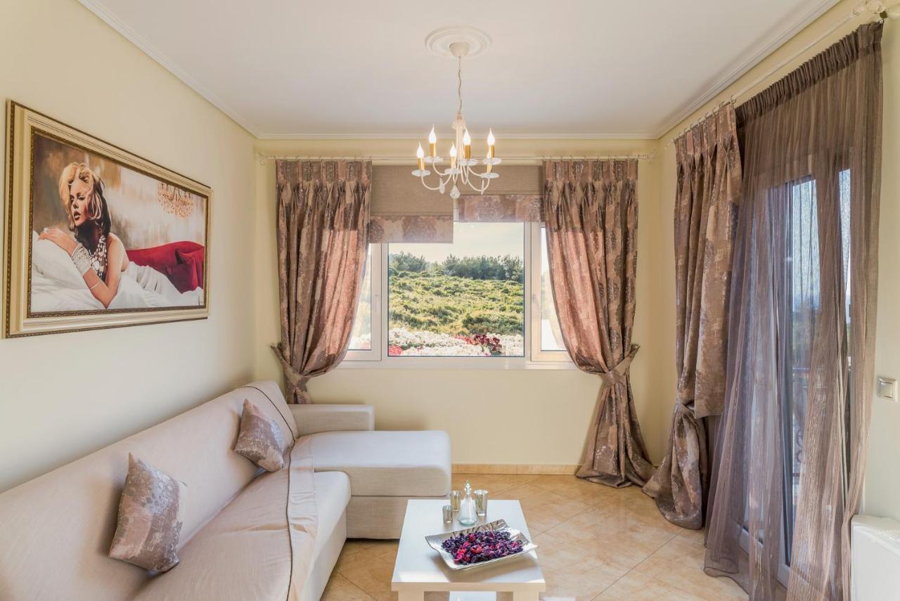 Grand View Villas Agia Markella Bagian luar foto