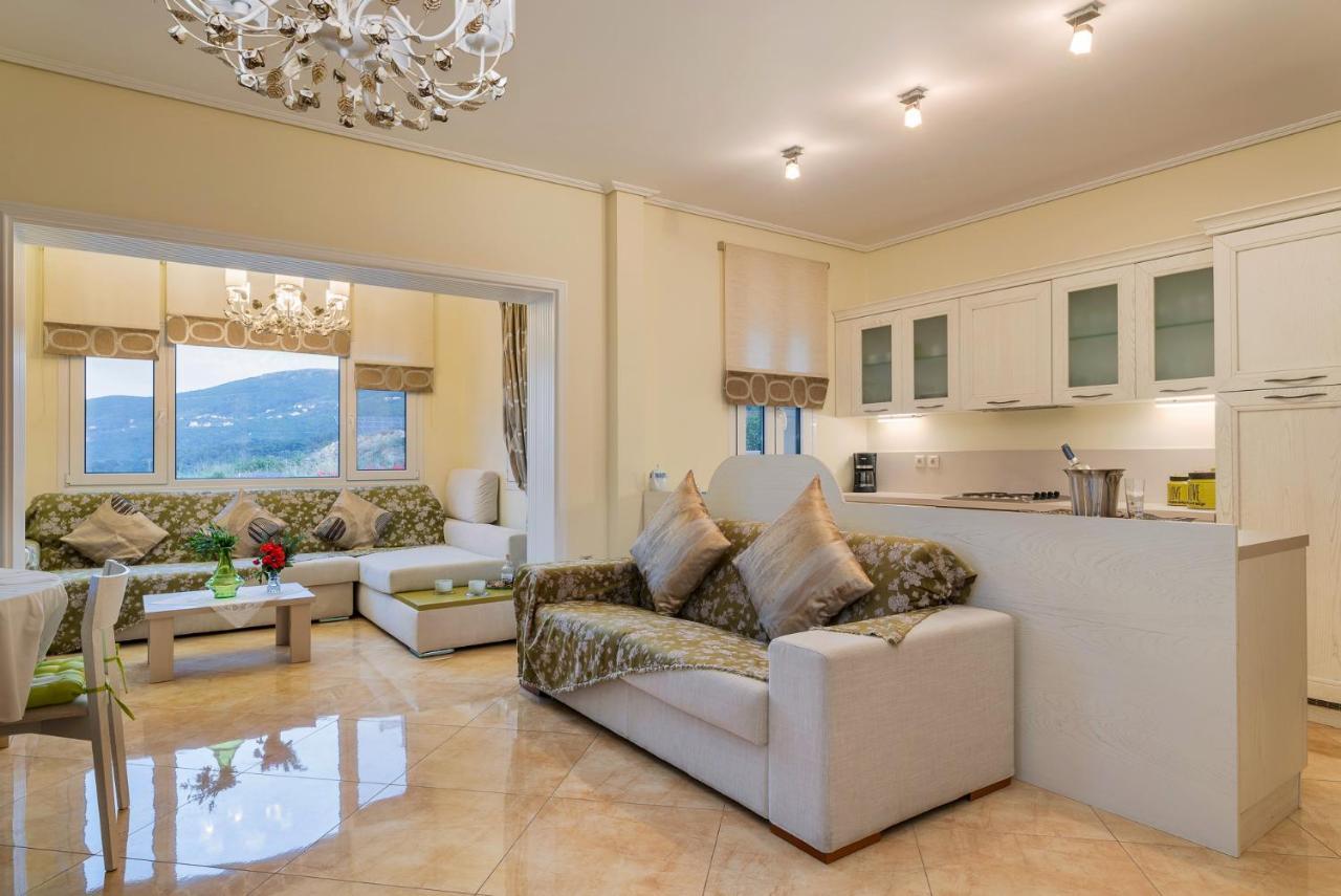 Grand View Villas Agia Markella Bagian luar foto