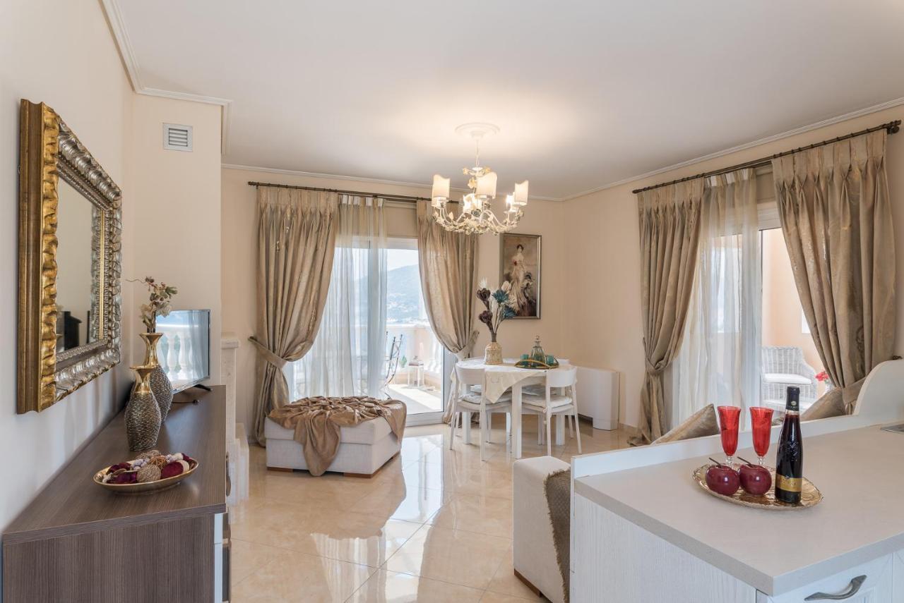 Grand View Villas Agia Markella Bagian luar foto