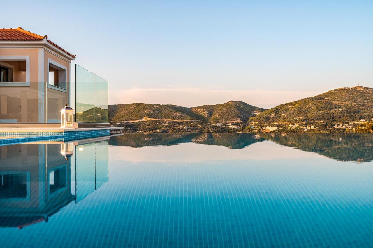Grand View Villas Agia Markella Bagian luar foto