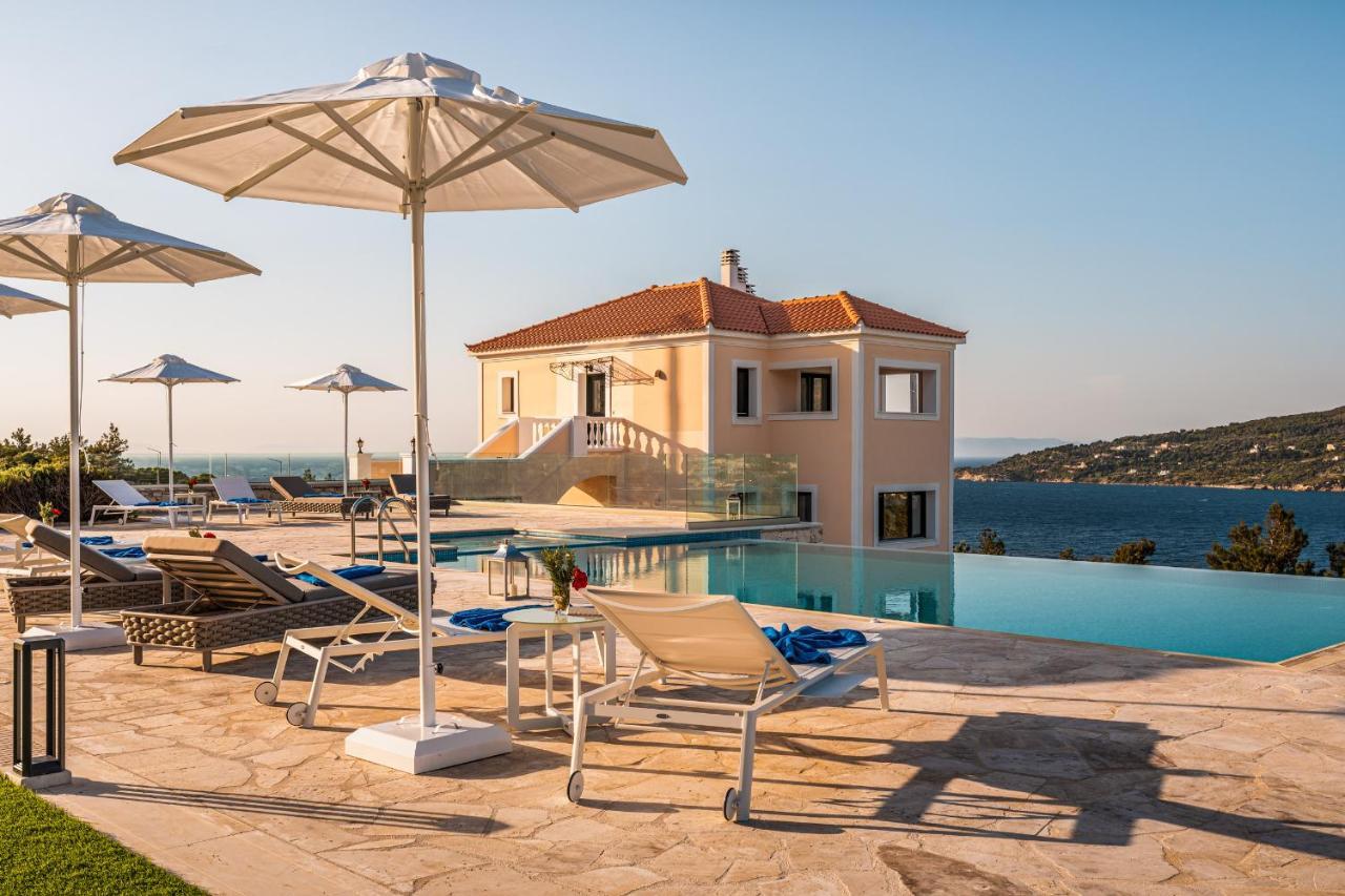 Grand View Villas Agia Markella Bagian luar foto