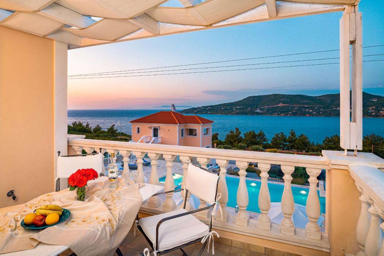 Grand View Villas Agia Markella Bagian luar foto