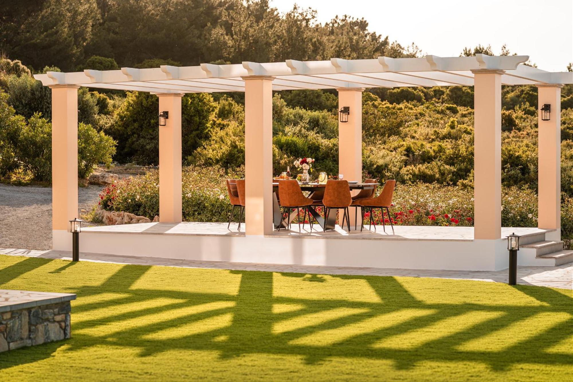 Grand View Villas Agia Markella Bagian luar foto